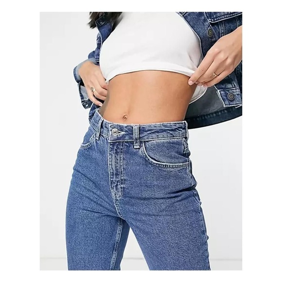 ASYOU 90's straight jeans in blue - Picture 4 of 7